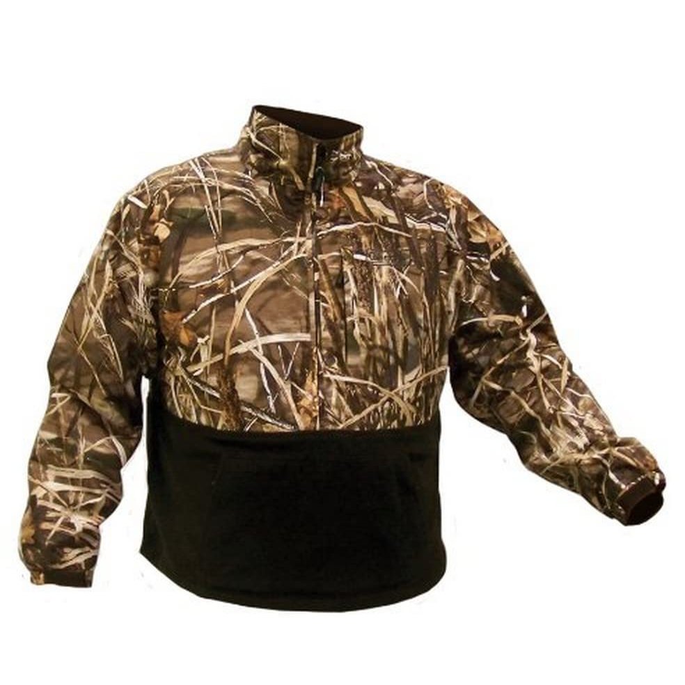 Coleman Mens Waterfowl Fleece Lined Pullover Pullover Sweater Advantage Max-4 Large