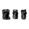 Roces Adult Unisex Ventilated 3-Pack Lightweight Breathable Skating Gear Knee Elbow Pads Wrist Guards Protectors w/Polypropylene Shell & Polyethylene Padding, Large view 1