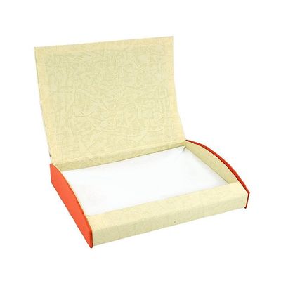 Beige and Orange Necklace Box