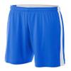 A4 Mens Reversible Moisture Management 10" Short, 2XL, Royal/White view 1