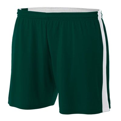 A4 N5284-FRW Men's Reversible Basketball Game Shorts, X-Large, Green