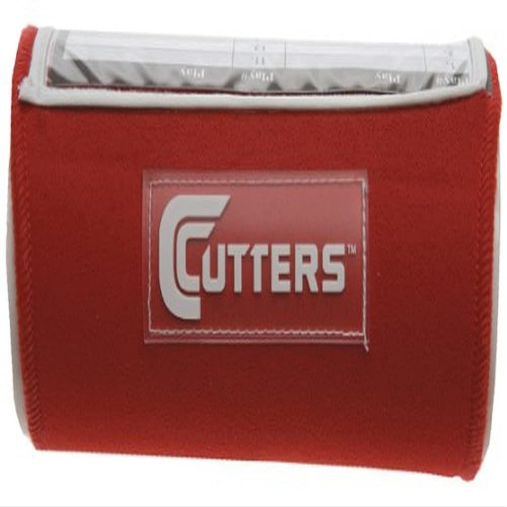 Cutters Triple Playmaker Wristcoach (Red, Youth)