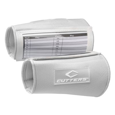 Cutters Triple Playmaker Wristcoach (White, Youth)