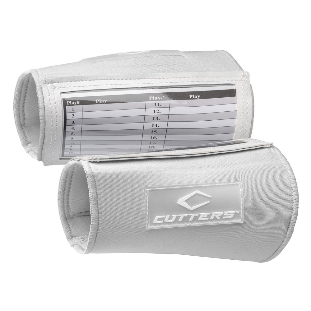 Cutters Triple Playmaker Wristcoach (White, Youth)