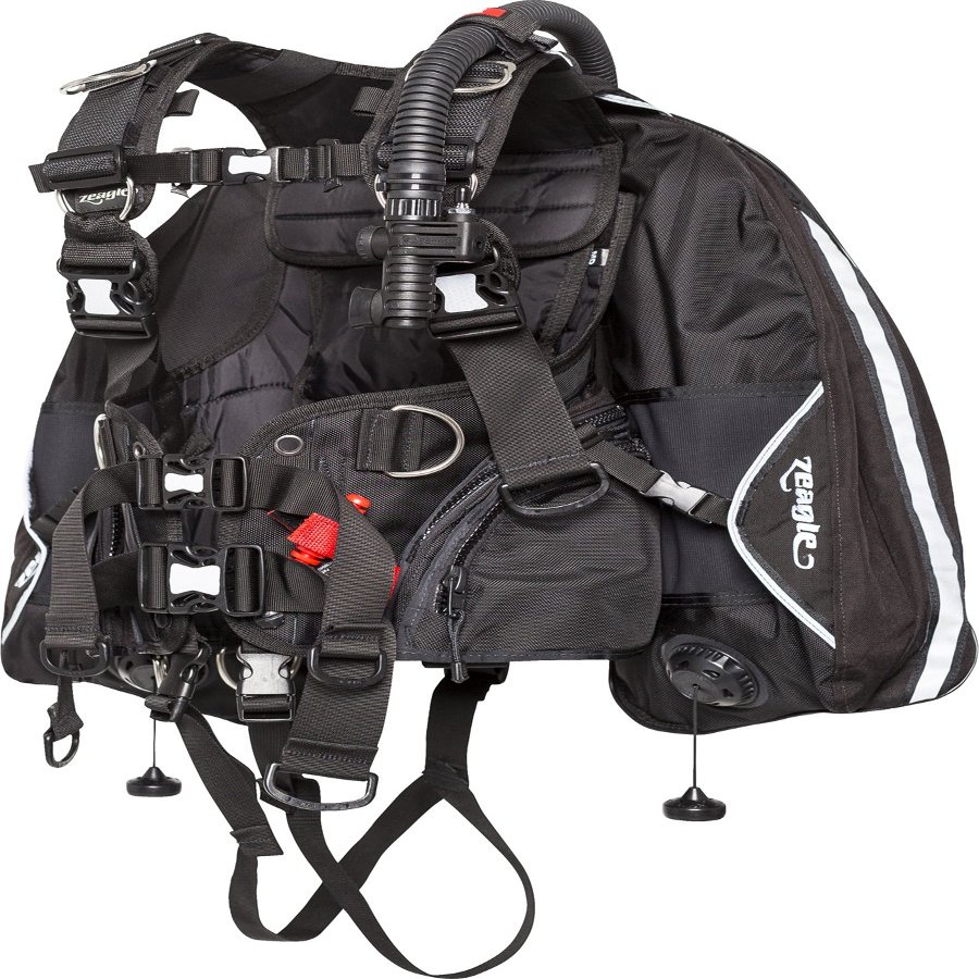 Zeagle Rescue 911 w/Inflator and Hose - XL
