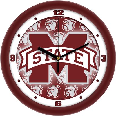 SunTime Mississippi State Bulldogs - Dimension Wall Clock