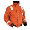 MUSTANG SURVIVAL - Classic Flotation Jacket with Solas Reflective Tape (Orange-Black-XXL) - USCG Approved, 62 sq in of Solas, Neoprene Wrist Seals, 4 Front Pockets view 1