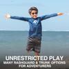 Kanu Surf Boy's Platinum Long-Sleeve Rashguard, Navy, 2T view 4