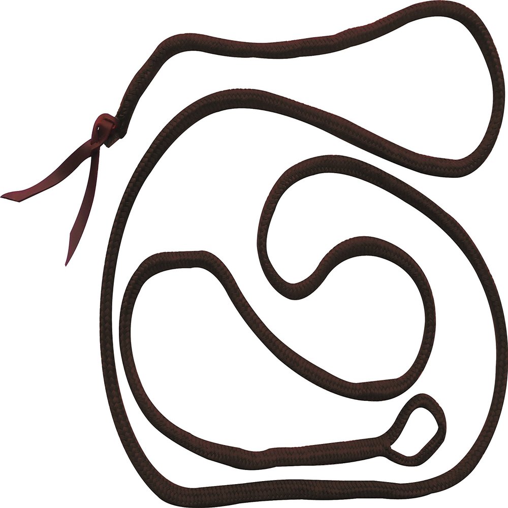 EKKIA 520079004 520079004 ETHOLOG.LEADROPE Brown Horse Riding Equipment, Brown, 11.8 ft (3.70 m)