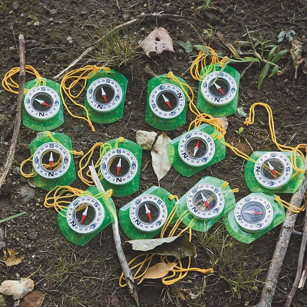 S&S Worldwide Basic Orienteering Compass (Pack of 12)