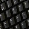 Norwegian Keyboard Stickers ON Black Background Non-Transparent for Desktop, Laptop and Notebook view 3
