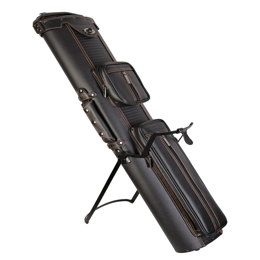 ASKA Hard Pool Cue Case, 3x5, Holds Up to 3 Butts and 5 Shafts, Choice of Style (C35P01)
