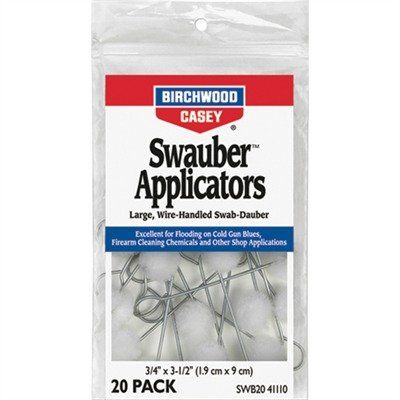 Birchwood Casey Swauber Applicators (20 Pk)