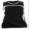 ASICS WoWomen's Ace Jersey, Black/White, X-Small view 1