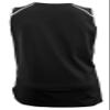 ASICS WoWomen's Ace Jersey, Black/White, X-Small view 2