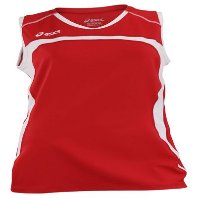 ASICS Women's Ace Jersey (XX-Large, Red/White)