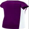 ASICS Womens Replay Jersey, Color:Cardinal/White, S view 2