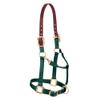 Weaver Leather Nylon Adjustable Breakaway Horse Halter, Large, Hunter Green view 1