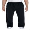 Gildan Activewear Heavyweight Blend Open Bottom Sweatpants, 3XL, Black view 1