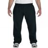 Gildan Activewear Heavyweight Blend Open Bottom Sweatpants, L, Black view 1