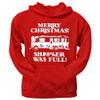 TV Store Christmas Vacation Merry Christmas Shitter Was Full Griswolds Red HOODIE Sweatshirt (Large) view 1