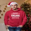 TV Store Christmas Vacation Merry Christmas Shitter Was Full Griswolds Red HOODIE Sweatshirt (Large) view 3