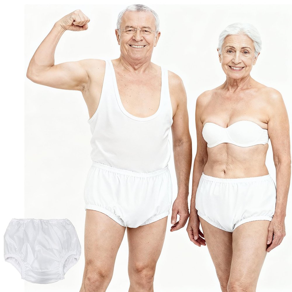 Kleinert's Unisex Waterproof Pull-On Adult Diaper Cover - Leakproof Washable Incontinence Pants for Sensitive Skin - Comfortable Fit Wear with Diaper, Guard or Pad (XXX Large)