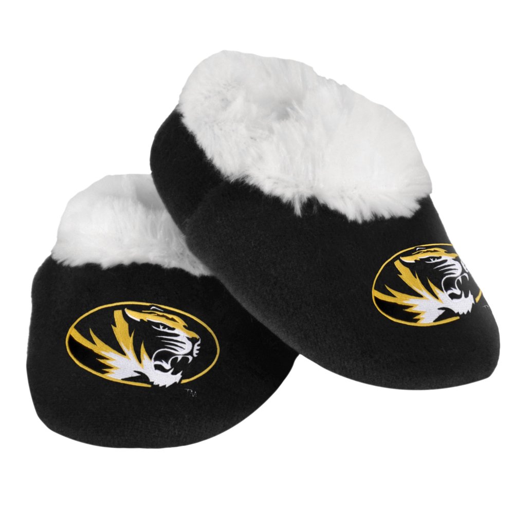 FOCO Missouri Logo Baby Bootie Slipper Small