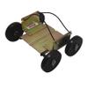 Extreme Max 5800.0203 Power Wheels Drivable Snowmobile Dollies - Wide, Gold view 3