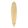 Yocaher Blank Natural Pintail Longboard Deck 40"x 9" Maple Deck 9-Ply for All Level Riders Long Board Deck Only view 1
