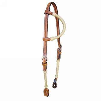 1 Ear Headstall with Rawhide Accent