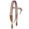 Futurity Tie Single Ply Rawhide Braiding Star Conchos view 1