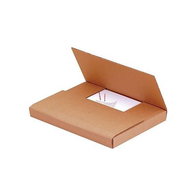 12 1/8 x 9 1/8 x 2" Kraft Easy-Fold Mailers
