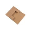 12 1/8 x 9 1/8 x 2" Kraft Easy-Fold Mailers view 3