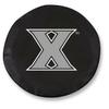 Xavier Tire Cover - Size F - (29"x8") on Black Vinyl view 1