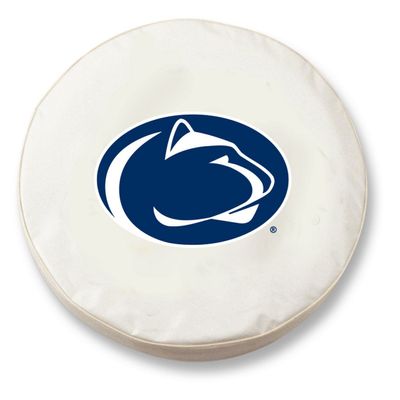 Pennsylvania State University Tire Cover - Size D10 - (30.75"x10") on White Vinyl