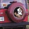 Florida State (Head) Tire Cover - Size Y - (32.25"x12") on Burgundy Vinyl view 2
