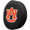 Auburn University Tire Cover - Size H2 - (35"x12.5") on Black Vinyl view 2