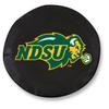North Dakota State University Tire Cover - Size I - (28"x8") on Black Vinyl view 1