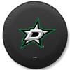 Dallas Stars Tire Cover - Size Z - (33"x12.5") on Black Vinyl view 1