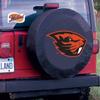 Oregon State University Tire Cover - Size H1 - (37"x12.5") on Black Vinyl view 2