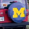 University of Michigan Tire Cover - Size Y - (32.25"x12") on Navy Vinyl view 2