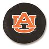 Auburn University Tire Cover - Size C - (31.25"x12") on Black Vinyl view 1