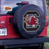 University of South Carolina Tire Cover - Size H1 - (37"x12.5") on Black Vinyl view 2