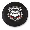 29 3/4 x 8 Georgia "Bulldog" Tire Cover view 1