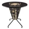 Holland Bar Stool Co. 42 in. US Military Academy Pub Table in Black view 1