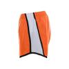 Augusta Sportswear Womens Junior Fit Pulse Team Short, Orange/White/Black, X-Large view 4