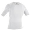 O'Neill Men's Basic Skins UPF 50+ Short Sleeve Rash Guard, White, XX-Large view 2