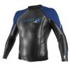 O'Neill Wetsuits Hyperfreak RG8 Glide 1.5mm Long Sleeve Crew, Black/FathBlu, XX-Large view 1