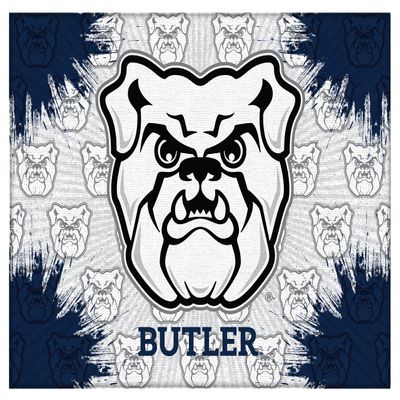 Butler University 24" x 32" Officially Licensed Logo Canvas by The Holland Bar Stool Co.